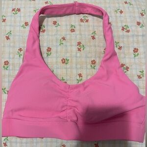Pink Women's Halter Bralette